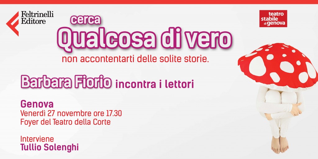 Genova, 27 novembre ore 17.30 Foyer Teatro Della Corte Interviene Tullio Solenghi