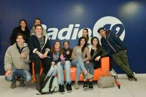 Ragazzi dell'alberghiero a radio19